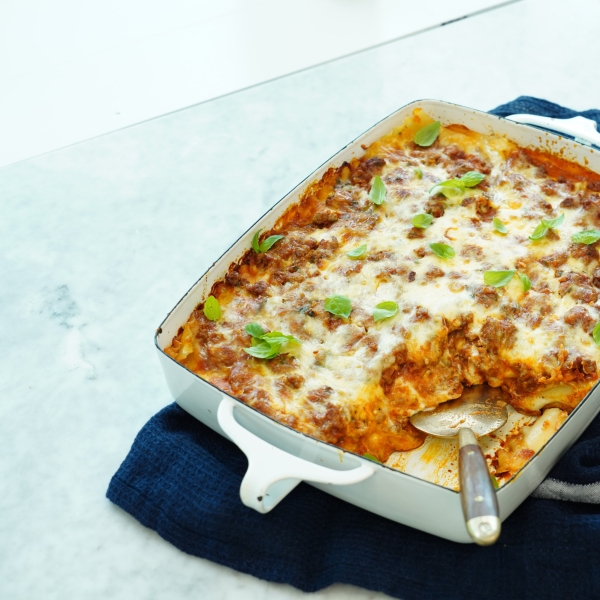 Best Lasagna with Ricotta Bechamel