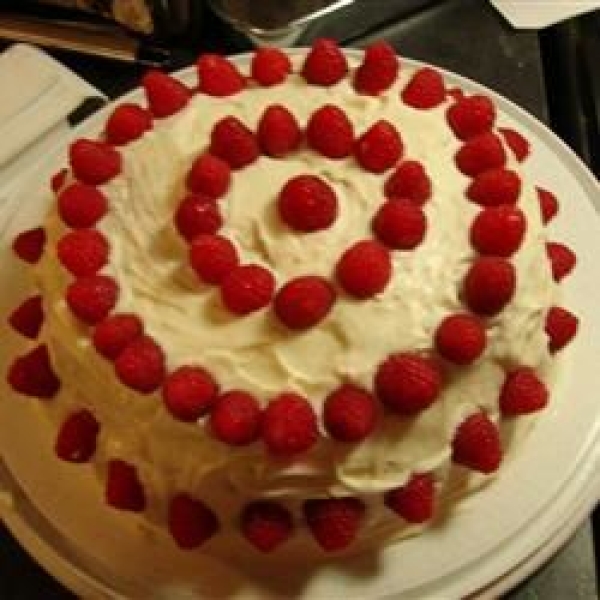 Raspberry Walnut Torte