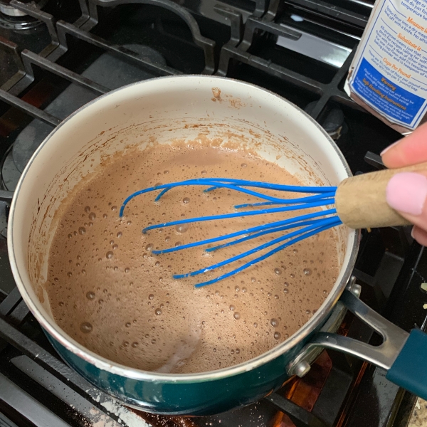 Chocolate Almond Pudding