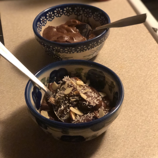 Chocolate Almond Pudding