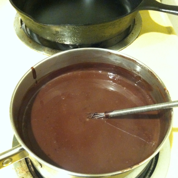 Chocolate Almond Pudding