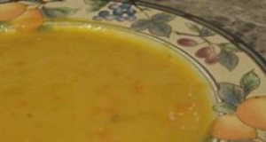 Yellow Split Pea and Frankfurter Soup