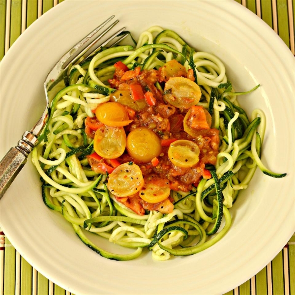 Sayguh's Spicy Olive Oil, Tomato and Lime Pasta Sauce