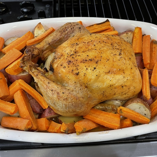 Roast Chicken with Rosemary