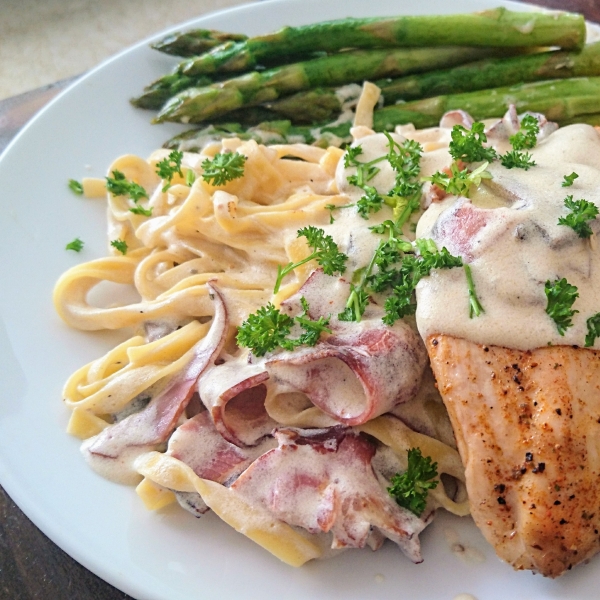 Bacon Mushroom Chicken