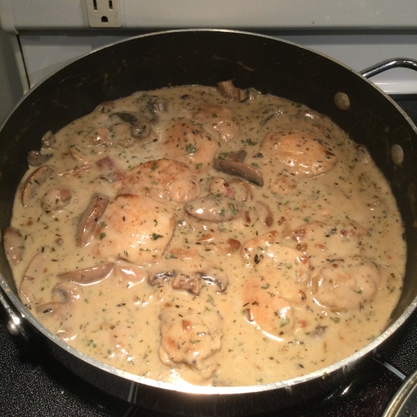 Bacon Mushroom Chicken
