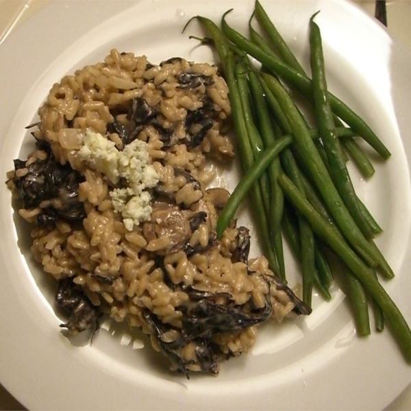 Gorgonzola and Wild Mushroom Risotto