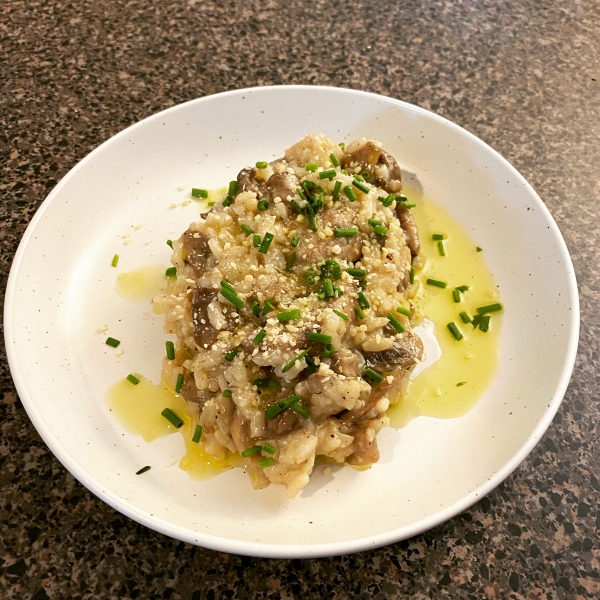 Gorgonzola and Wild Mushroom Risotto