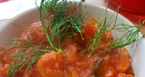 Fennel-Prawn Conchiglie