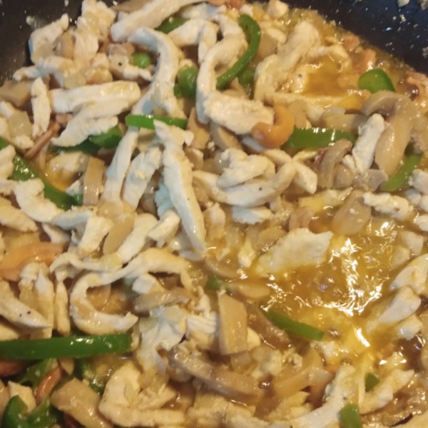 Chicken with Cashews