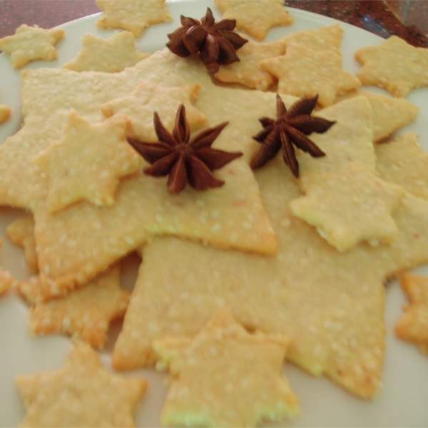 Golden Sesame Cookies