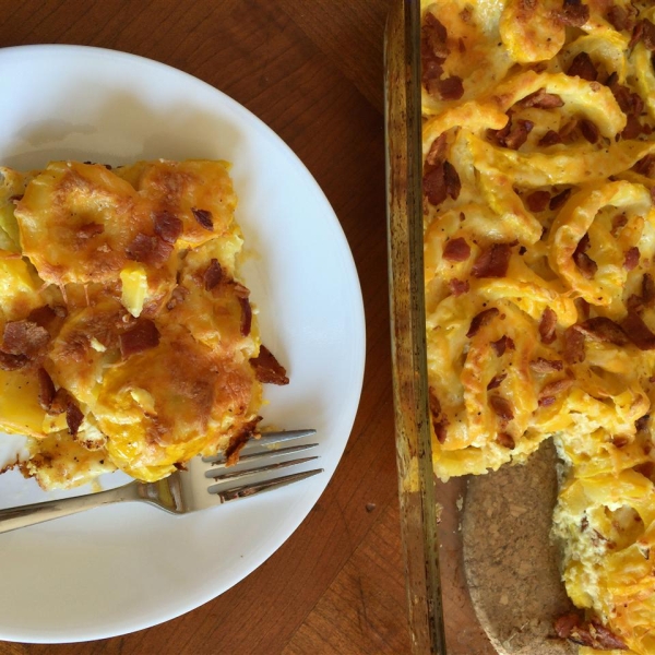 Healthier Yellow Squash Casserole