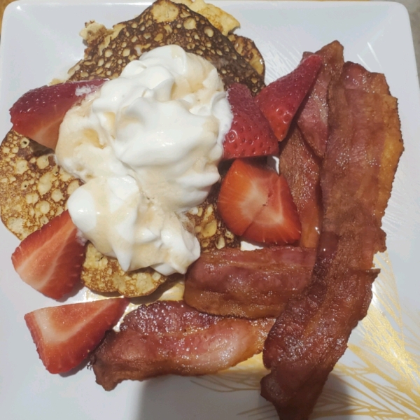 Low-Carb Cream Cheese Pancakes
