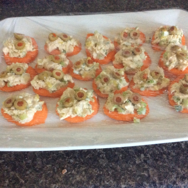 Carrot and Tuna Bites