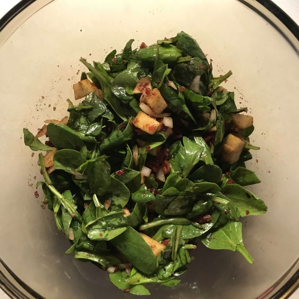 Thanksgiving Spinach Salad