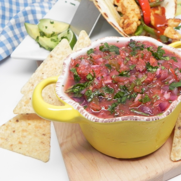 Simple Smoked Salsa