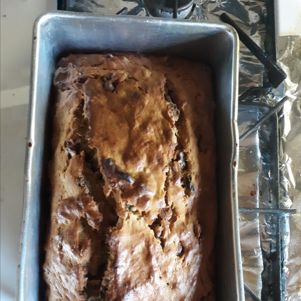 Peanut Butter Chocolate Chip Banana Bread