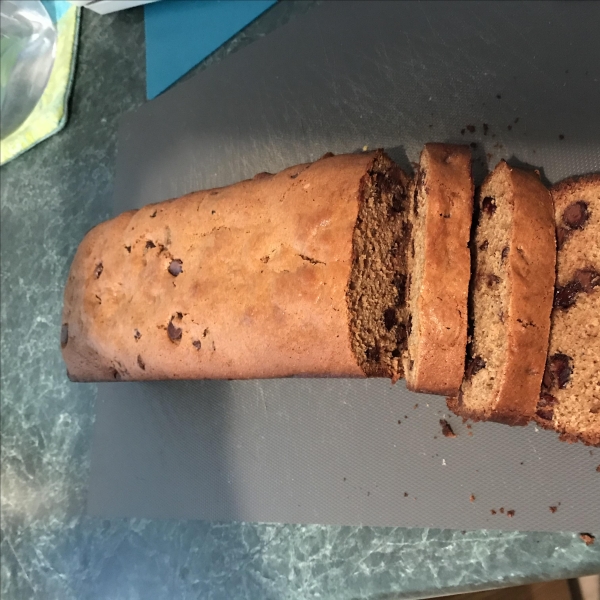 Peanut Butter Chocolate Chip Banana Bread