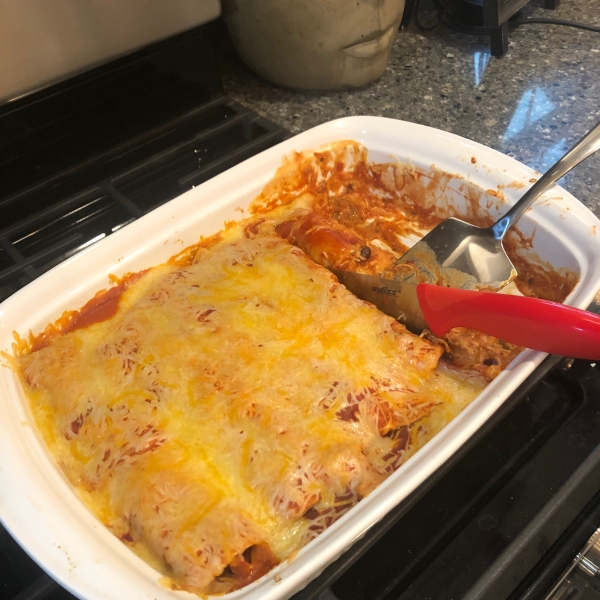 Healthier Chicken Enchiladas I