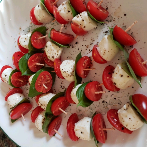 Tomato and Mozzarella Bites