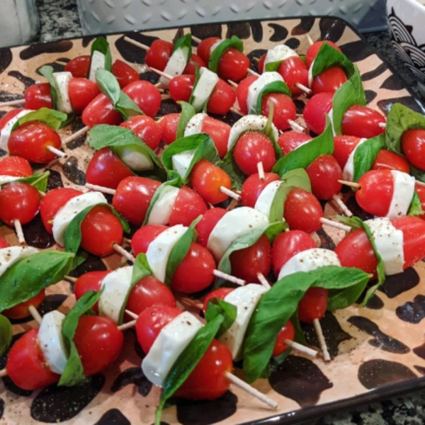 Tomato and Mozzarella Bites