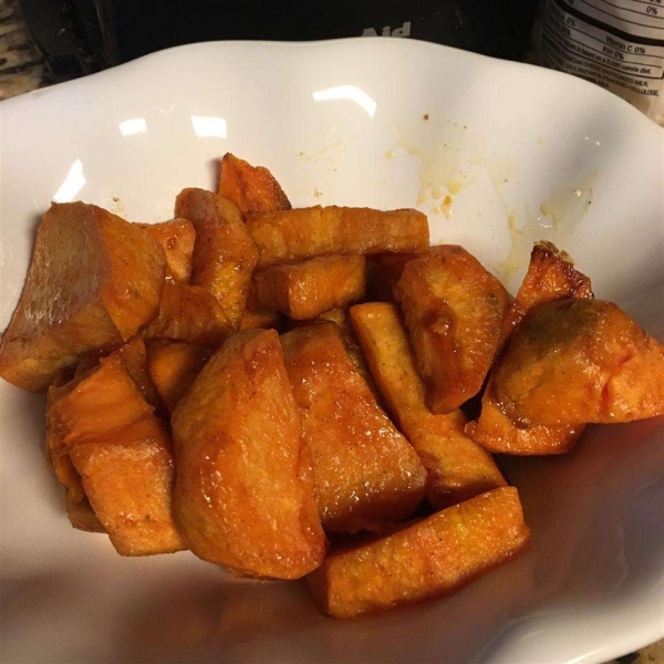 Cinnamon Sweet Potato Slices