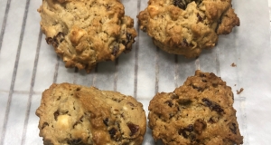 Oatmeal Cranberry White Chocolate Chunk Cookies