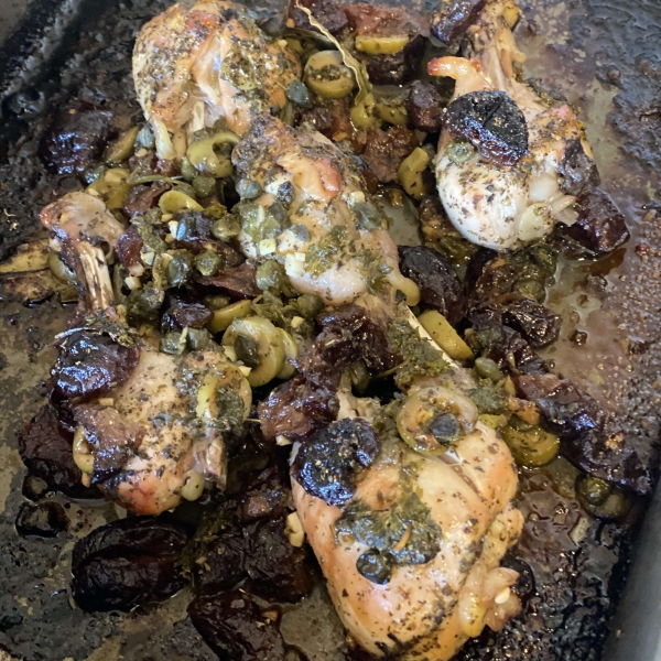 Prune and Olive Chicken