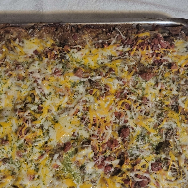 Hamburger Potato Casserole