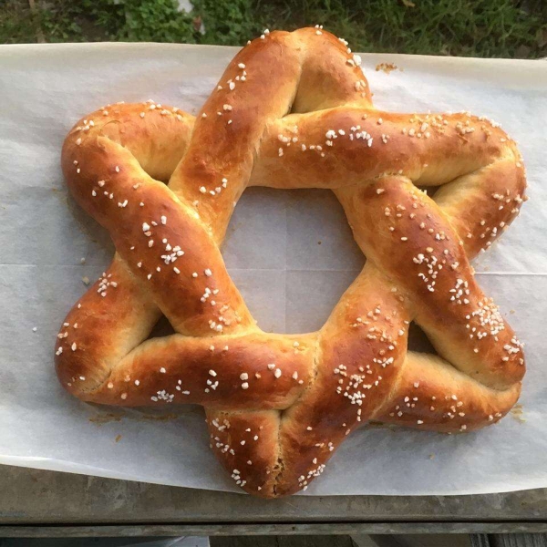 Hanukkah Star Challah