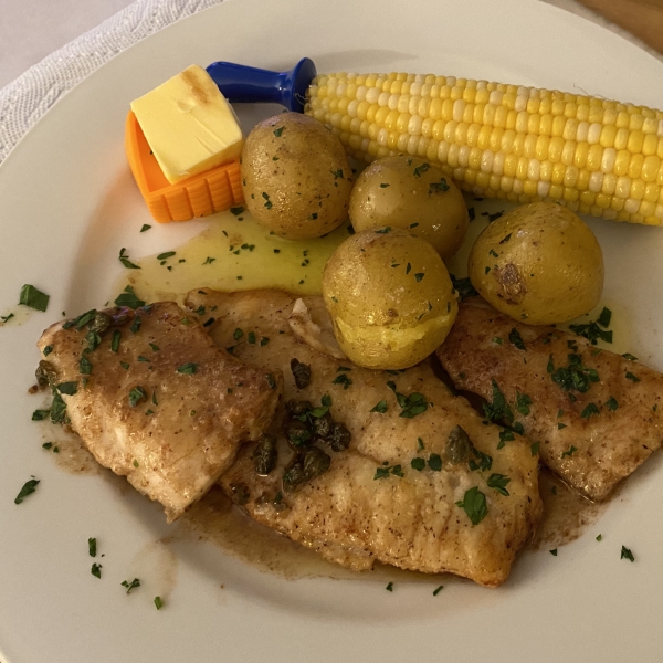 Sole Meuniere (Sole in Lemon-Butter Sauce)