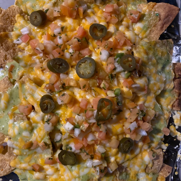 Aaron's Famous Vegetarian Nachos