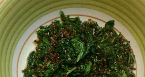 Kale and Quinoa with Creole Seasoning