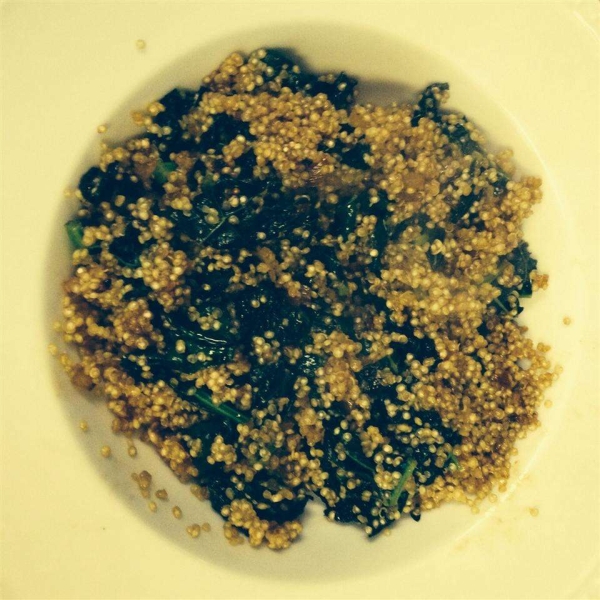 Kale and Quinoa with Creole Seasoning