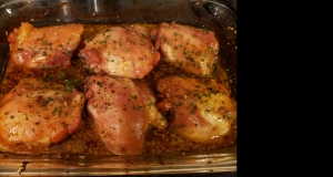 Maple-Ginger Chicken Thighs