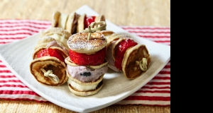 Fruity Mini Pancake Skewers
