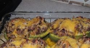 Venison-Stuffed Peppers