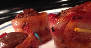 Bacon-Wrapped Steak Bites (Perfect for Campfires and Grilling!)