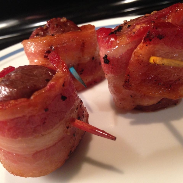 Bacon-Wrapped Steak Bites (Perfect for Campfires and Grilling!)