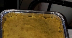 Pastelon de Platano Maduro (Dominican-Style Yellow Plantain Pie)