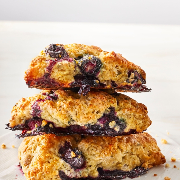 Air Fryer Mini Blueberry Scones