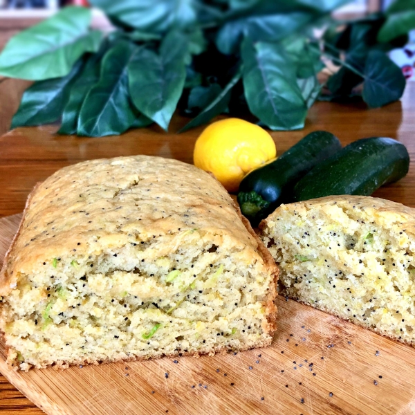 Lemon Poppy Seed Zucchini Bread