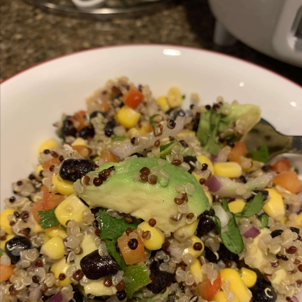 Black Bean, Corn, and Quinoa Salad