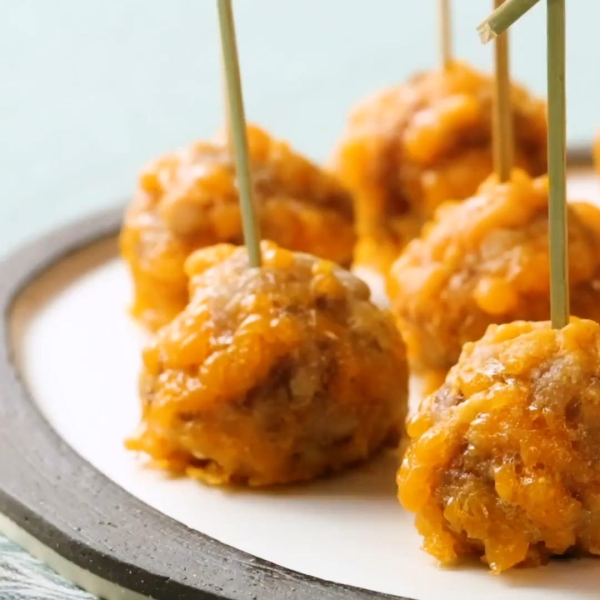 Spicy Sausage Balls without Bisquick®