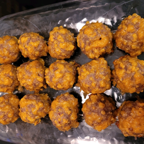 Spicy Sausage Balls without Bisquick®