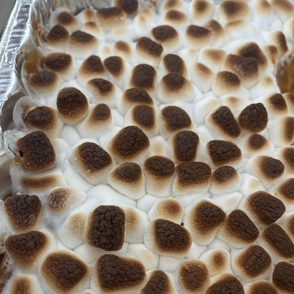 Sweet Potato Casserole with Marshmallows