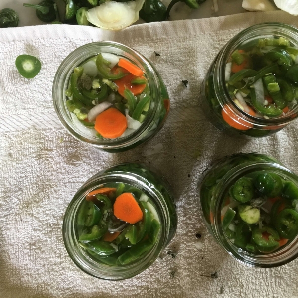 Mexican Pickled Jalapenos