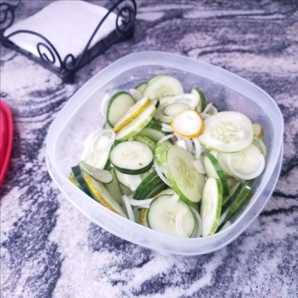 Cucumber Salad with Rice Vinegar