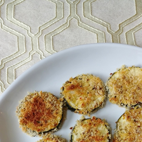 Breaded and Baked Zucchini