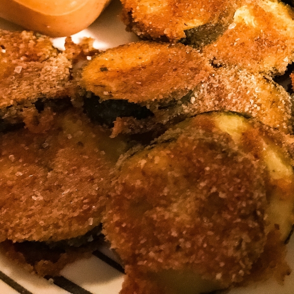 Breaded and Baked Zucchini